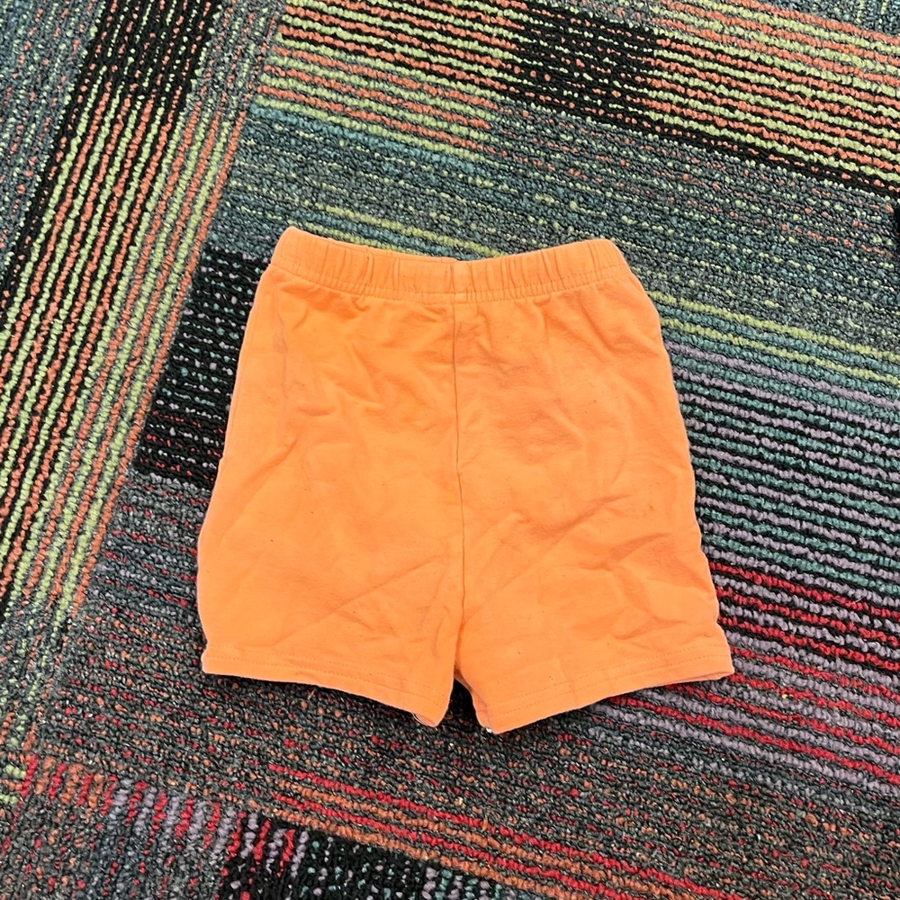 Orange kids Shorts